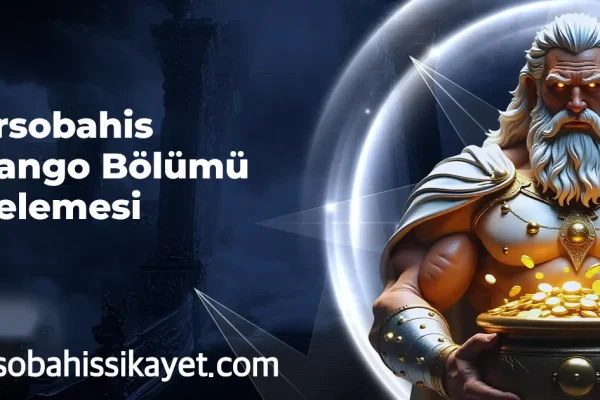 Mersobahis Piyango Bölümü İncelemesi